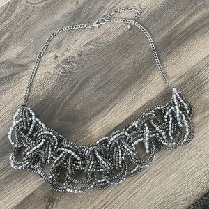 Never been worn chunky beaded necklace! Great quality!